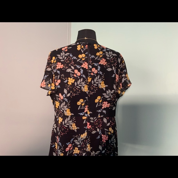 BNWT Black Floral Dress from ModCloth Size XL - Picture 6 of 8